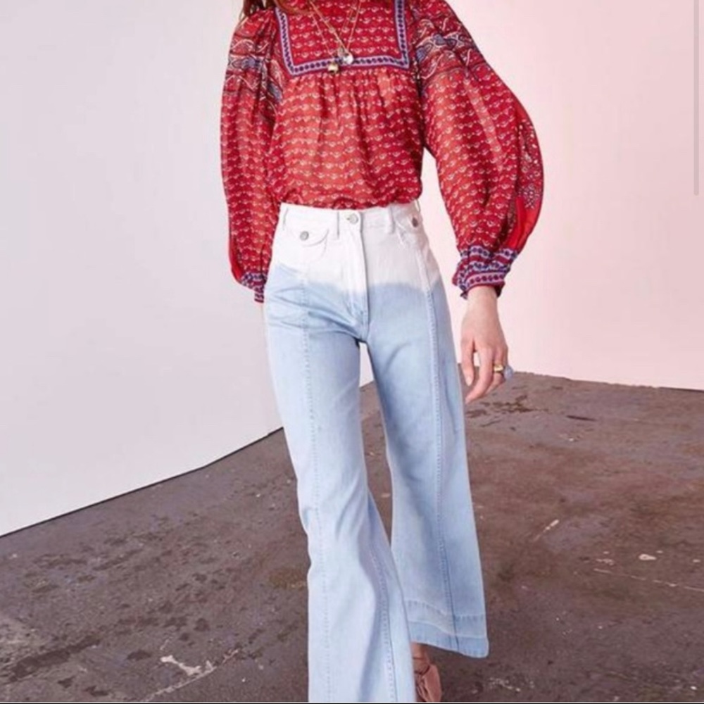 Ulla Johnson Martyna Ombre Jean